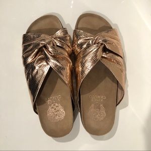 Vince Camuto Rose Gold sandals